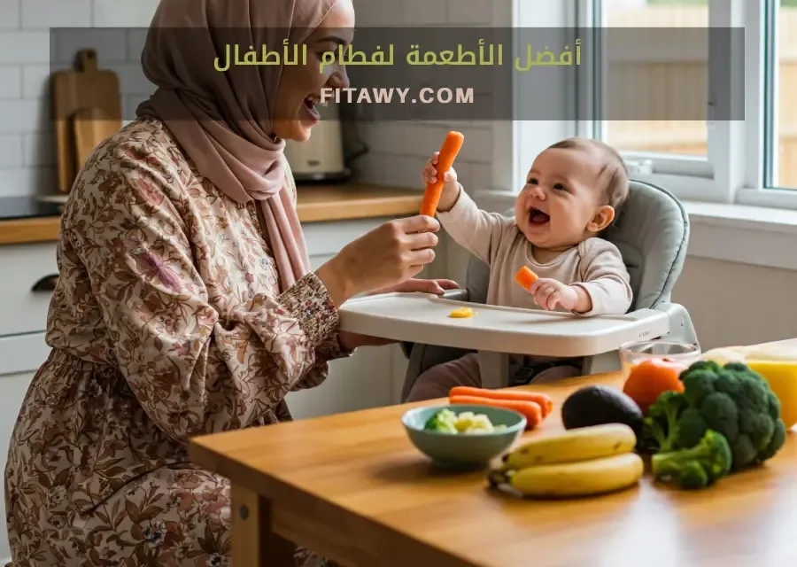 أفضل الأطعمة لفطام الأطفال